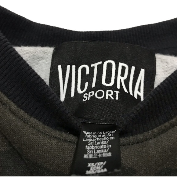 Victoria’s Secret Sport Camo Cropped Comfy Sweatshirt - Picture 5 of 6